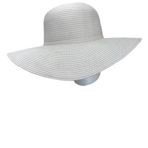 Women’s Time and Tru Floppy Hat Packable Adjustable Band White One‎ Size NWT